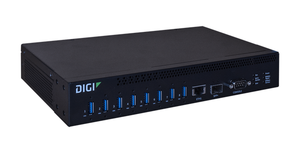 Digi Anywhere USB PLUS 8 Ports  -  Conversion USB 3.1 vers Ethernet - Matlog
