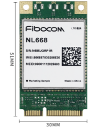 Module 4G Fibocom NL668 - LTE Catégorie 4 -MiniPCIe - Matlog
