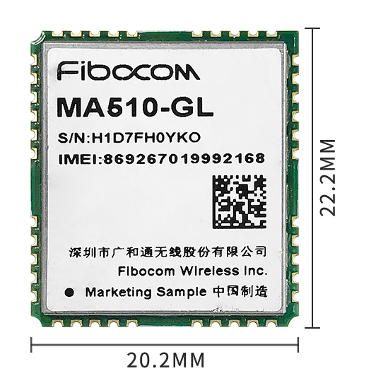 Module LTE-M/NB-IoT Fibocom MA510