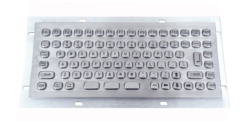 Mini clavier AZERTY en silicone industriel avec Touchpad