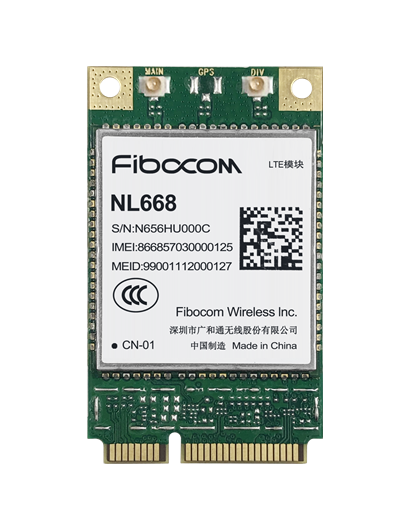 Module 4G Fibocom NL668 - LTE Catégorie 4 -MiniPCIe - Matlog